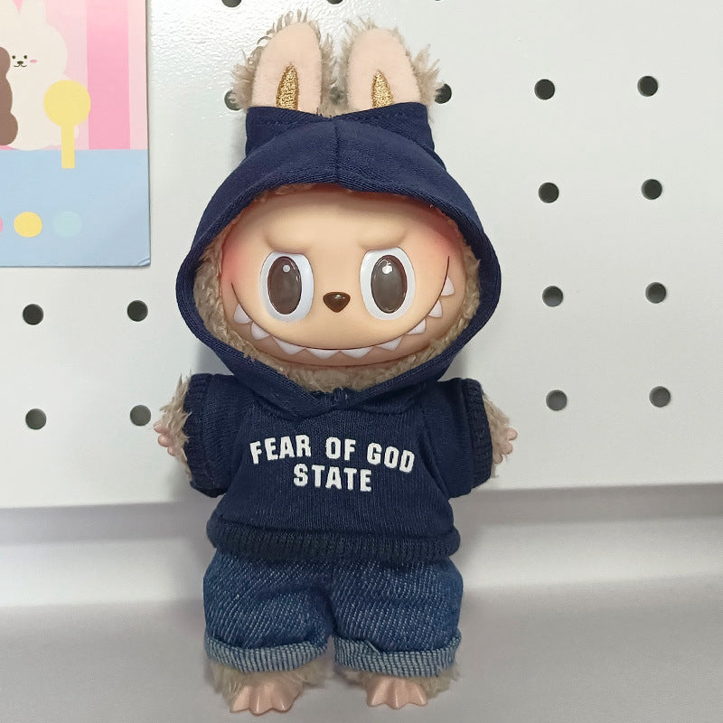 Wholesale Doll clothes for three generations,  circus clown fashion brand cute cartoon